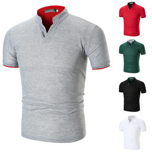 <span class=keywords><strong>Polo</strong></span> Premium da uomo di alta qualità maglietta <span class=keywords><strong>Polo</strong></span> moda con colletto alto - Product Image 3