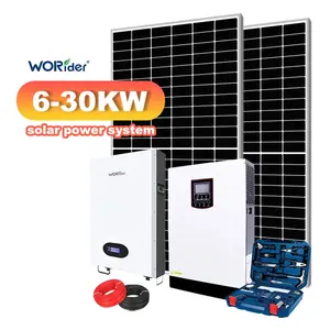 Panel surya 30kW sistem energi surya off grid Harga 1000w sistem energi surya portabel untuk rumah Jerman