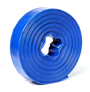 <span class=keywords><strong>Tuyau</strong></span> d'<span class=keywords><strong>arrosage</strong></span> plat en PVC de 1, 1/2, 2, 2 1/2, 3, 4, 5, 6, 8, 10, 12, 16 pouces pour enrouleurs de tuyaux d'irrigation agricole - Product Image 1