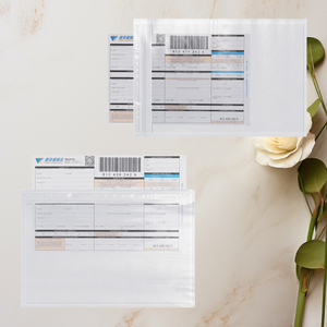 Factory Price OPP Self Adhesive <b>Backed</b> Shipping Pouch High Quality Custom Size Color Document Bag for Export Courier <b>Packing</b> - Product Image 1
