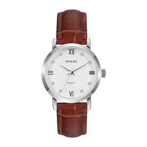Envío Directo HALEI Nuevo Reloj de Cuarzo Original para Mujer, Reloj Romano Resistente al Agua 3BAR, Esfera con Diamantes, Movimiento Japonés, Venta al por Mayor - Product Image 3