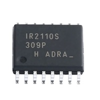 Circuit intégré de commande de gate IR2110STRPBF 2A, haute et basse tension, 500V, fonctionnement par bootstrap, SOIC-14, montage en surface, puce de contrôleur demi-pont