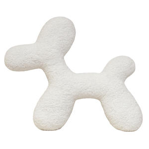Oreiller de dossier en peluche en forme de chien de <span class=keywords><strong>dessin</strong></span> <span class=keywords><strong>animé</strong></span>, jouet en peluche, poupée chien, coussin de canapé pour la maison, poupée en tissu - Product Image 1