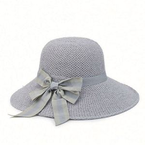 Custom Sunscreen Wide Brim Summer Leisure Printed Outing Foldable Beach Sun <b>Straw</b> <b>Hat</b> Women Character Fishing Ski Daily - Product Image 4