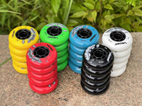 Roues originales Seba Street Invaders pour rollers HV, roues de patins en ligne à rebond super élevé de 72 mm, 76 mm, 80 mm
