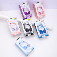 Casque P47M en promotion – Stéréo ultra-claire, sans fil, portable, pour le sport et le gaming, avec oreilles de chat et connectivité Bluetooth