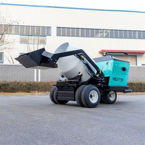 Cuve de mélange en acier inoxydable Cloujen 800L, mélangeur électrique industriel pour chantiers de construction - Product Image 3