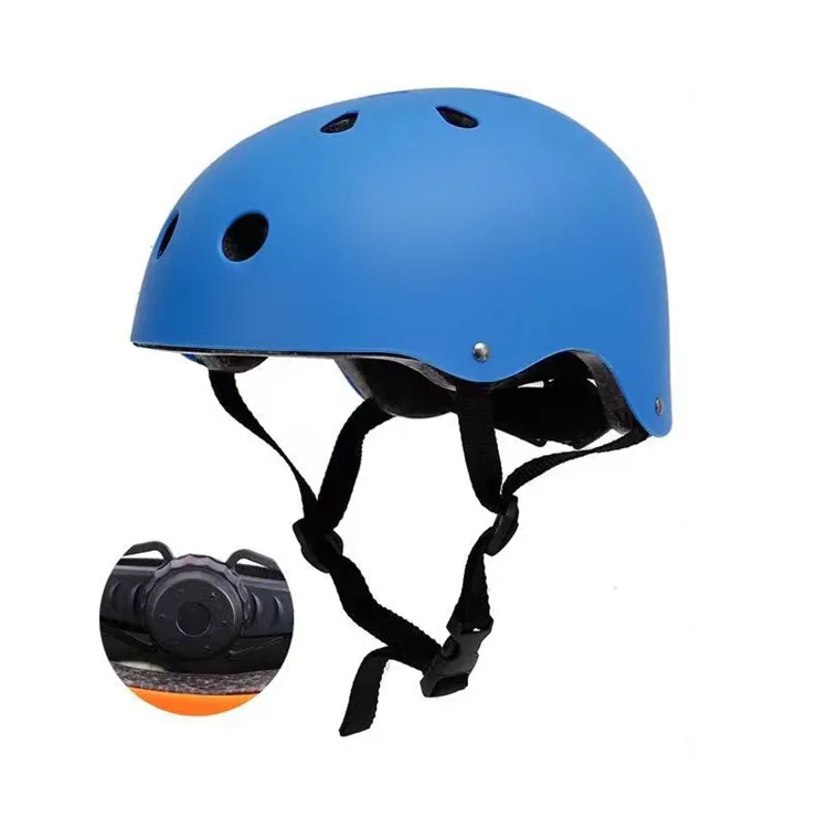 Распродажа, детский шлем для катания на роликовых коньках, безопасный синий велосипедный шлем для детей
