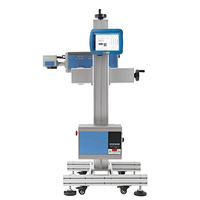 Laserdrucker 30W 40W 60W 100W CO2 Galvo Lasermarkiermaschine für Metallrohr QR-Code-Druck