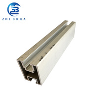 Accessoires solaires Rail de montage solaire en aluminium ZhiBoDa Rail en aluminium haute résistance pour système de support solaire