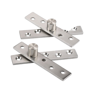 Charnière de porte pivotante <span class=keywords><strong>à</strong></span> axe vertical au design moderne pour portes en bois, joints de porte pivotants invisibles (accessoires uniquement en vente) - Product Image 4