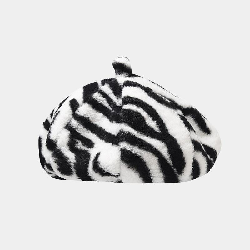 Zebra stripes white