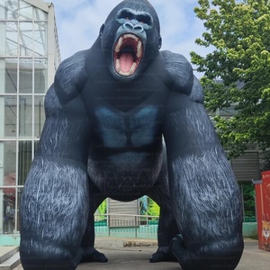 แรคคูนเป่าลมขนาดใหญ่ สมจริงเหมือนจริง ใช้เป็นอุปกรณ์ประกอบฉาก สำหรับโปรโมทภาพยนตร์/งานศิลปะสาธารณะ/ห้างสรรพสินค้า/งานปาร์ตี้ - Product Image 4