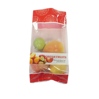 Sac en plastique de qualité alimentaire personnalisé avec fermeture centrale et soufflet latéral avec votre propre logo pour les produits de boulangerie pour l'emballage des sucettes