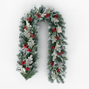 ホリデーホームデコレーション人工PE PVCクリスマスガーランド - Product Image 2