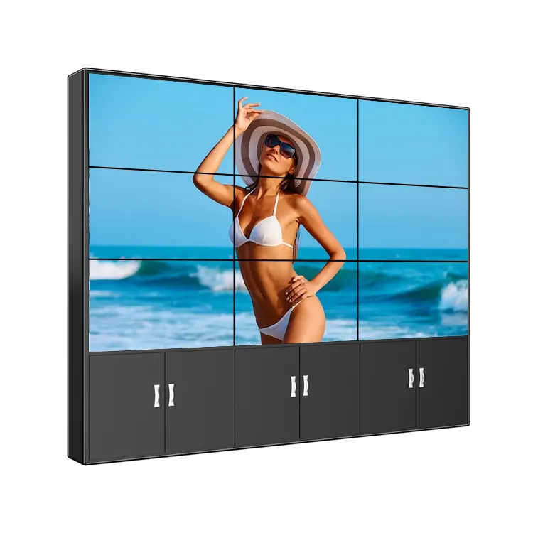 Best Quality 4K Digital Signage Screen Indoor Advertising Display TV LCD Wall Video OEM and ODM Supplier