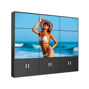شاشة إشارات رقمية فائقة الجودة 4K، شاشة إعلانات داخلية، تلفاز LCD، شاشة فيديو جدارية، مورد OEM و ODM