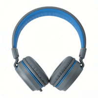 Casque filaire supra-auriculaire JHP006 avec prise jack 3,5 mm, cordon de 1,2 m, sans réduction de bruit, pour ordinateur/usage de bureau