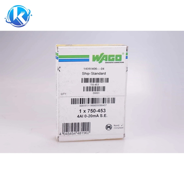 NEW ORIGINAL 750-453 4-CHANNEL ANALOG INPUT MODULE 0-20 MA 12 BIT LOC#W102