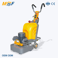 Machine à meuler le béton MHF 650 avec variateur de fréquence 220V 380V, machine à polir le béton industrielle