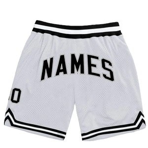 Maillot imprimé Sports Gym Basic Warmup Vente en gros Blank Laker Logo court Bones Short de basket-ball pour hommes - Product Image 4