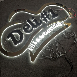 Thép Không Gỉ Chữ, Logo Và Số 3d Laser Cắt Chữ Kênh Ra Dấu Hiệu Cửa - Product Image 1