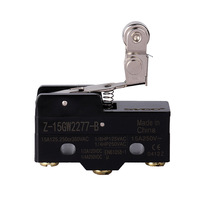 Micro-interrupteur de fin de course CHLNP, petit interrupteur de limitation de course Z-15GW22-B à rouleau momentané TM-1704 LXW5-11G2 250V 10A IP65 CE Noir à sertir