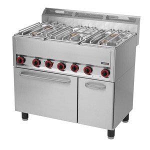 Horno Eléctrico GN 1/1 99, Estufa de Gas de 5 Quemadores, Categoría de Producto: Estufas - Product Image 1