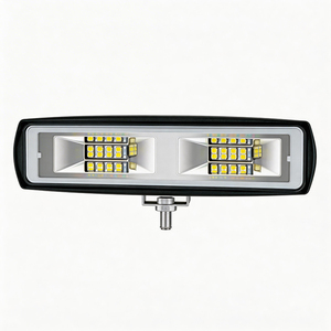 Barra de Luz LED Personalizada de 6 Pulgadas, Barra de Luz de Trabajo Impermeable de Una Sola Fila y 18 W para Automóviles, Motocicletas, Iluminación Auxiliar, Accesorios de Reequipamiento - Product Image 4