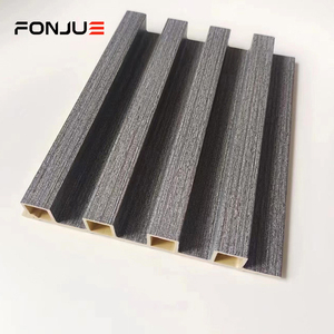 لوح جداري شبكي من مادة WPC بتصميم جديد لعام 2026 من FONJUE، مصنوع من مادة PVC مقاومة للحريق - Product Image 4