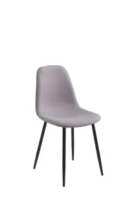 <b>Pink</b> Contemporary <b>Velvet</b> Dining <b>Chairs</b> with Modern European Design for Home Dining and Kitchen Use - Product Image 2