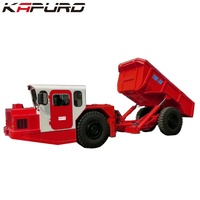 Camion benne minier souterrain TU-30 de 30 tonnes et 15 m³, 315 kW, diesel, pour le transport de roches dures dans les mines du Congo, de la Zambie et d'Afrique du Sud