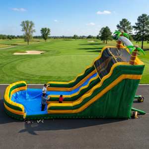 Tobogán Acuático Inflable Comercial Más Vendido con Piscina, Equipo Turístico <span class=keywords><strong>de</strong></span> Verano, Ideal para Eventos en <span class=keywords><strong>el</strong></span> Patio Trasero y <span class=keywords><strong>Alquiler</strong></span> - Product Image 3