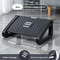 Repose-pieds pliable moderne en plastique pour salon, tabouret ottoman ergonomique pour enfants, prévient la position des jambes croisées
