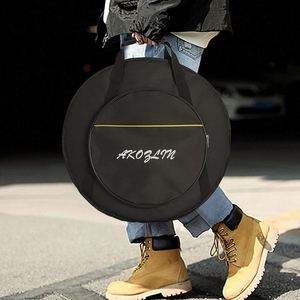 BSCI Factory Custom Durable Water Resistant Waxed polyester Classic 22" <b>Cymbal</b> <b>Bag</b> Backpack Drum Pad <b>Bag</b> with Front Pocket - Product Image 4