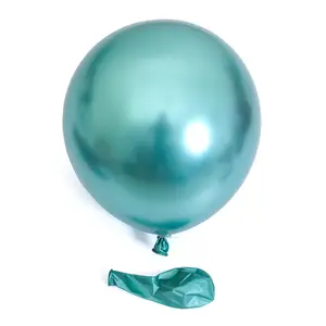 Party Decoration 12inch Multicolor Latex Chrome Balloons