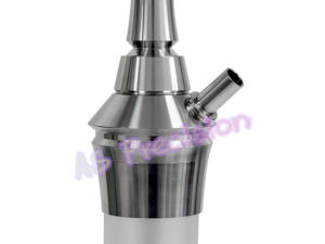 2024 personnalisé luxe mode Shisha narguilé ensemble haute qualité en acier inoxydable détachable caractéristiques nouveau verre salon populaire givré - Product Image 5