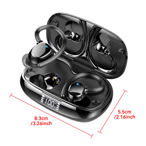 Audífonos Deportivos Intrauditivos Q61 en Oferta, Alta Calidad, HIFI, BT, Pantalla LED, Cancelación de Ruido, Sonido Estéreo, Pantalla Digital - Product Image 1