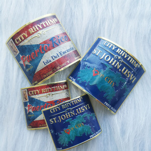 Plaque de nom en aluminium personnalisée, autocollante, étiquette en métal pour flacon de parfum - Product Image 1