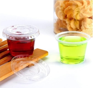Gobelets jetables en plastique PP transparent de 30 oz, 40 oz, 42 oz avec couvercle anti-fuite, certifiés BRC, logo personnalisé, gobelet à boisson pour fête - Product Image 2