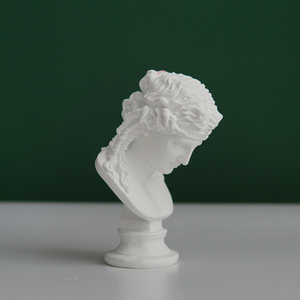 Estatua <span class=keywords><strong>de</strong></span> resina <span class=keywords><strong>para</strong></span> decoración del hogar, escultura <span class=keywords><strong>de</strong></span> personaje europeo, estatua <span class=keywords><strong>de</strong></span> arte blanco puro, molde <span class=keywords><strong>de</strong></span> silicona <span class=keywords><strong>para</strong></span> velas, B-1087 - Product Image 3