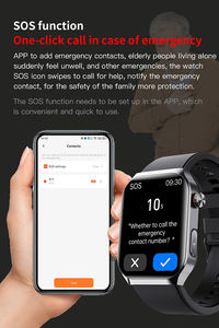 F700 Square BT Call Sports Smartwatch Analyse corporelle Fréquence cardiaque Pression d'oxygène dans le sang HRV Rapport ECG Montre intelligente Moniteur de santé - Product Image 5