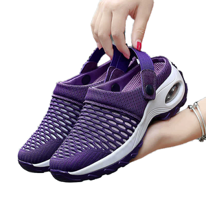 Women's Summer Casual Platform Sandals Comfortable Slip-On Insole <strong>Wedges</strong> Peep Closed Height Increasing Breathable Soft Outdoor - Product Image 2