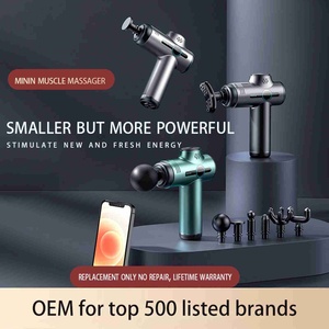 Mini pistola de masaje corporal de Material ABS recargable <span class=keywords><strong>Pro</strong></span>, percusión de tejido profundo, vibración, Fitness, Fascia, masajeador muscular - Product Image 6
