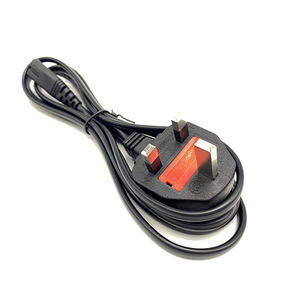 2 Pin BS/IEC C7 <strong>Power</strong> <strong>Cord</strong> with UK Plug for PS4 <strong>PS5</strong> Xbox TV &amp; Computer - Product Image 5