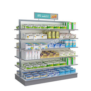 Présentoir de magasin de médecine XJMS-AW1-MC-01 étagères de magasin de détail <span class=keywords><strong>grande</strong></span> <span class=keywords><strong>armoire</strong></span> de Promotion pour meubles de magasin de <span class=keywords><strong>pharmacie</strong></span> - Product Image 5