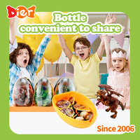 Bonbons en gros personnalisés sous marque privée, dinosaures pour jouets œuf, bonbons halal de qualité supérieure, chocolat composé, confiture, noix, biscuits, bonbons en coupelles pour enfants