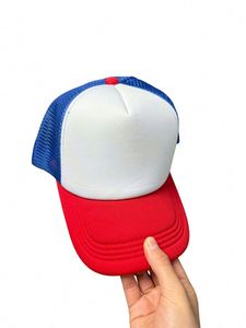 หมวกแก๊ปโฟมตาข่าย 5 ชิ้น แบบ Snapback สำหรับของขวัญส่งเสริมการขาย จัดส่งรวดเร็ว - Product Image 4