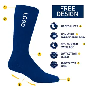 New Product Made Your Own OEM Sport Socks Custom Sport Athletic Socks Custom Logo Socks