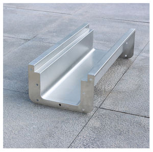 Drain de canal de tranchée de drainage d'allée d'eau de pluie d'acier inoxydable d'approvisionnement direct d'usine avec le drain de gouttière de grille en acier - Product Image 3